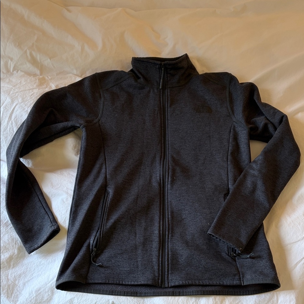 The North Face Women’s Gray Fleece Jacket Medium